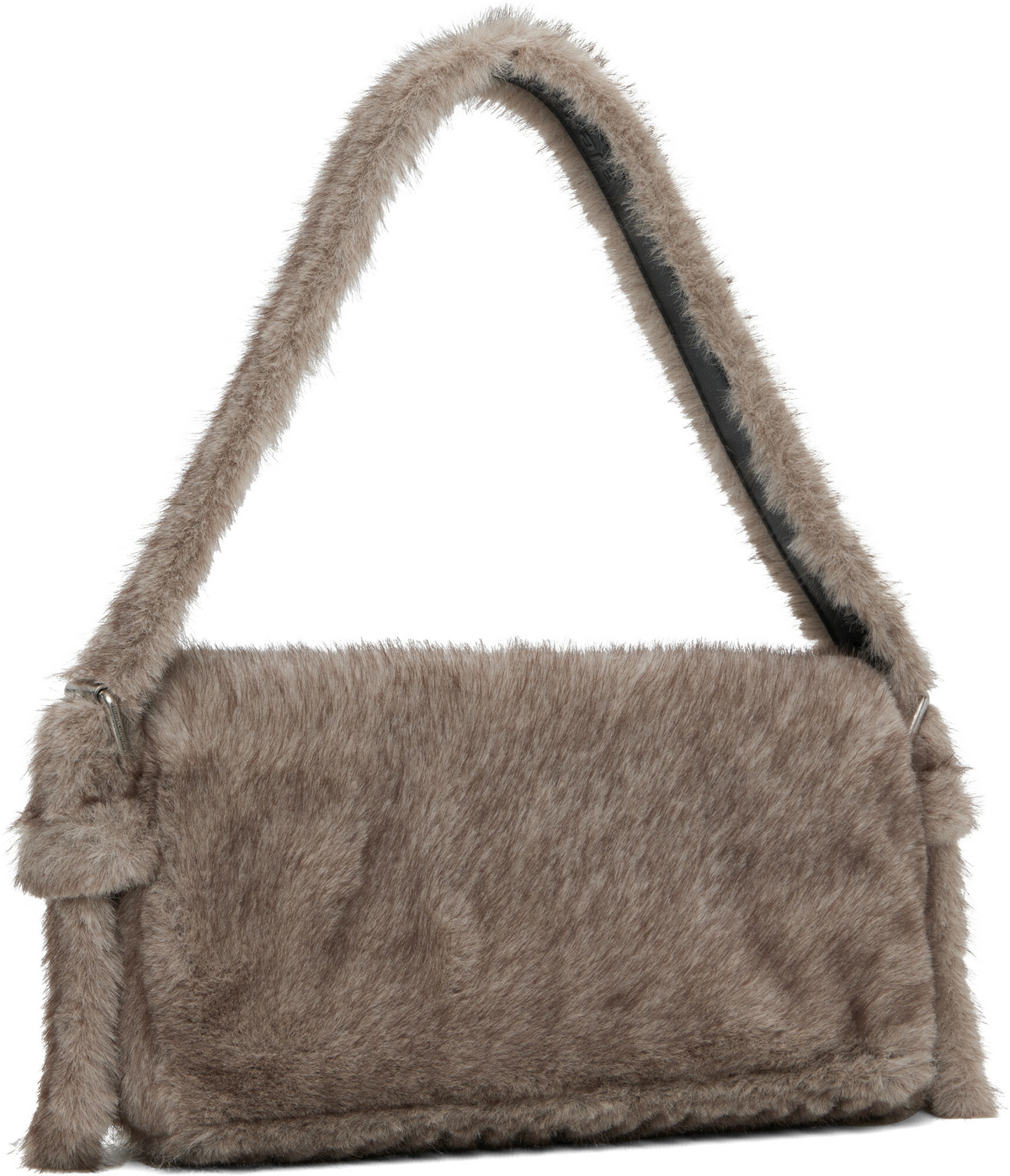 Alexander Wang Gray Ricco Slim Flap Bag