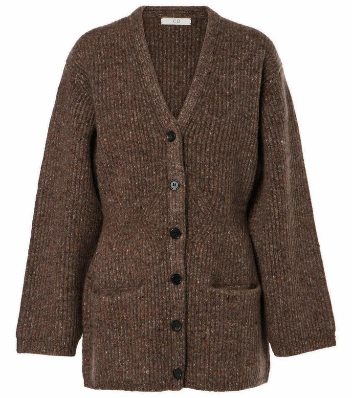 Photo: CO Wool-blend tweed cardigan