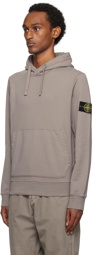 Stone Island Gray Patch Hoodie