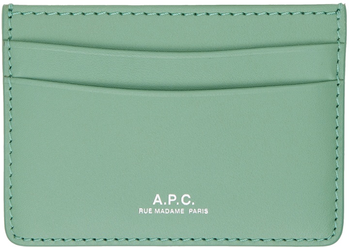 Photo: A.P.C. Green André Card Holder