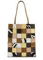 Khaite Emma Small Panelled Suede Tote bag - Multicoloured - One Size