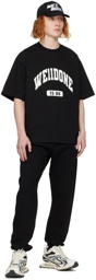 We11done Black Printed T-Shirt