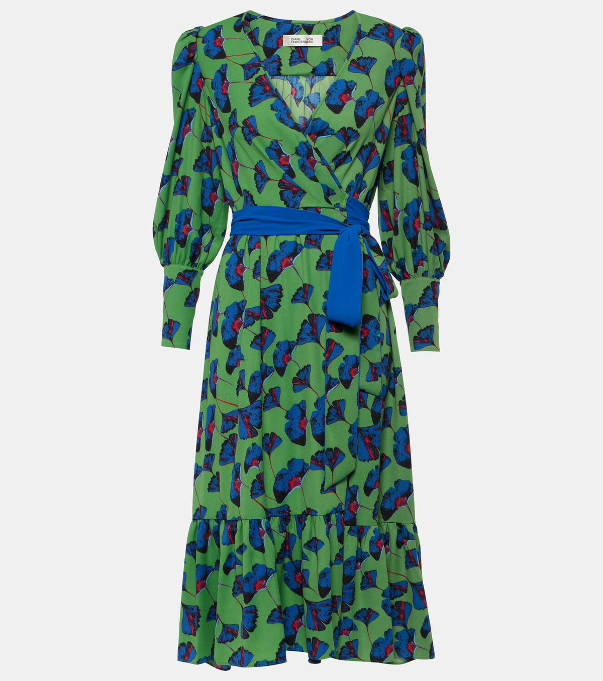 Diane von Furstenberg Blade printed crêpe wrap dress Diane von Furstenberg