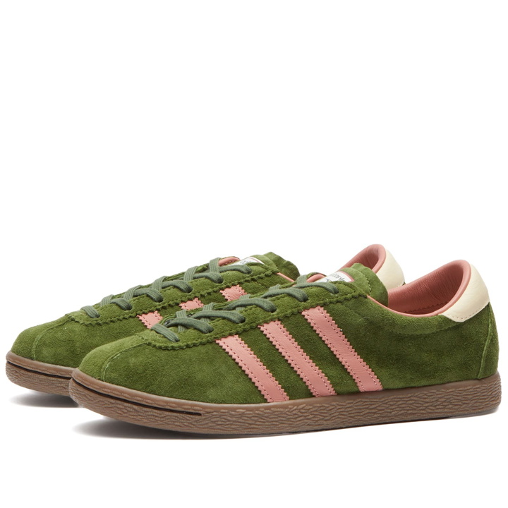 Photo: END. X Adidas Tobacco 'Flyfishing' Sneakers in Wild Pine/Gum