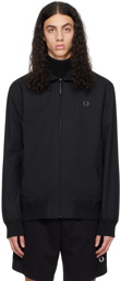 Fred Perry Black Harrington Jacket