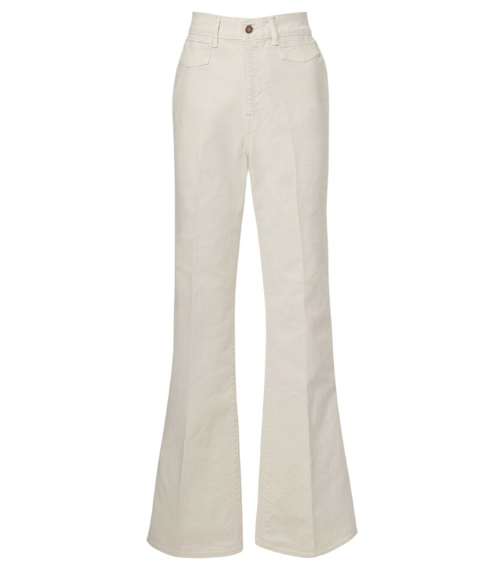 Photo: Tom Ford Mid-rise wide-leg jeans