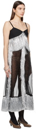 Nicklas Skovgaard Black & Silver Adyson Maxi Dress