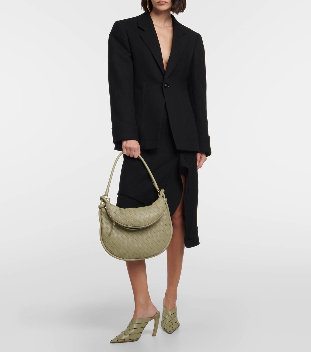 【関税送料込】BOTTEGA VENETA Large Gemelli Fondant Bottega Veneta Gemelli Large shoulder bag Bottega Veneta