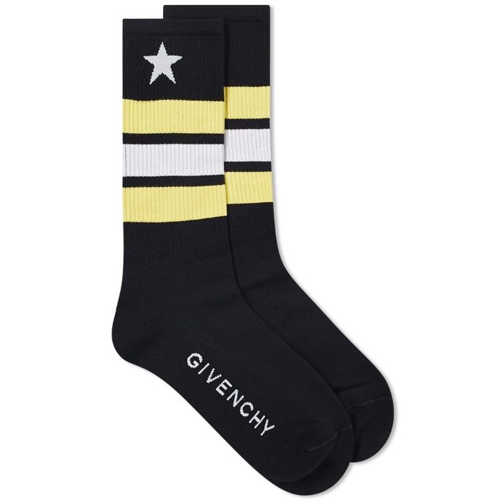 Photo: Givenchy Short Star Sports Sock
