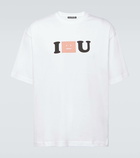 Acne Studios Face cotton jersey T-shirt