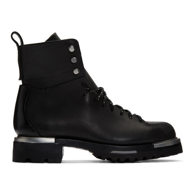 Photo: Feit Black Metal Military Hiker Boots