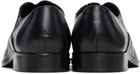Stefan Cooke Black Perforated Slip On Loafers