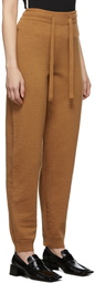 Nanushka Tan Cashmere Ylia Lounge Pants