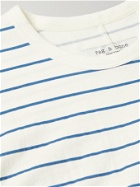 RAG & BONE - Miles Striped Organic Cotton-Jersey T-Shirt - Neutrals