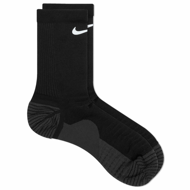 Photo: Nike Trail Crew Socks in Black/Anthracite/Reflex Silver