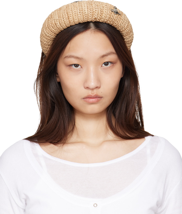 Photo: Vivienne Westwood Beige Raffia Hairband