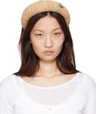 Vivienne Westwood Beige Raffia Hairband