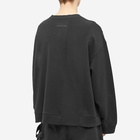 Maison Margiela Men's Oversized Cut & Sew Crew Sweat in Black