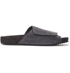 James Perse - Suede Slides - Gray
