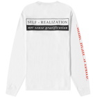 Awake NY Long Sleeve Realization T-Shirt in White