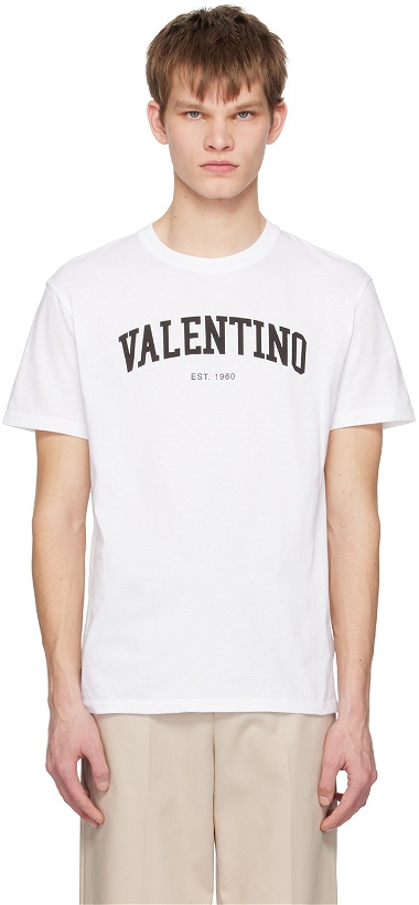 Photo: Valentino White Print T-Shirt