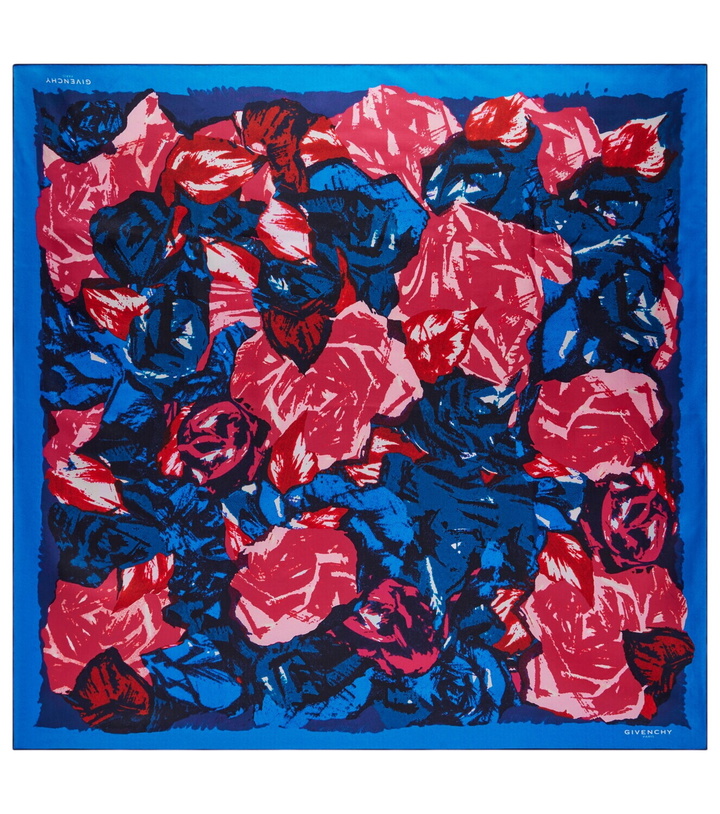 Photo: Givenchy Printed silk scarf