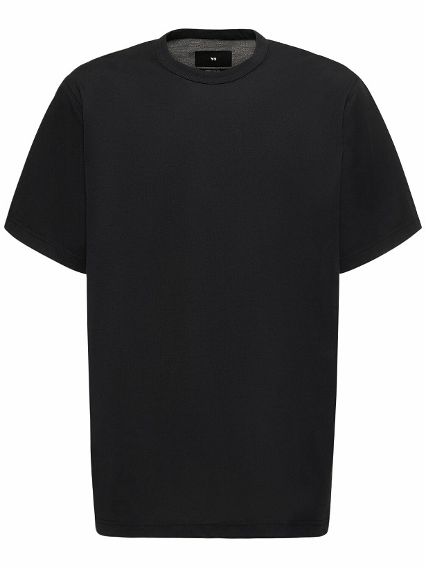 Photo: Y-3 - Premium Cotton Short Sleeve T-shirt