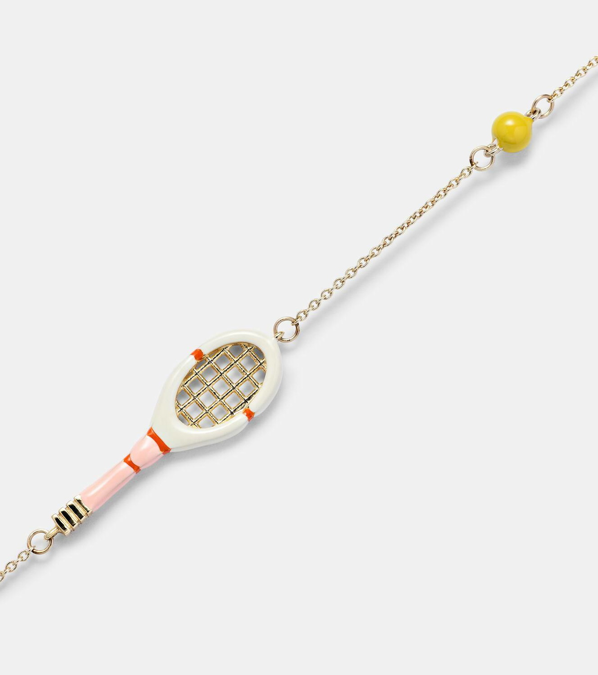 Aliita Tennis Pelota 9kt gold bracelet