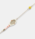Aliita Tennis Pelota 9kt gold bracelet