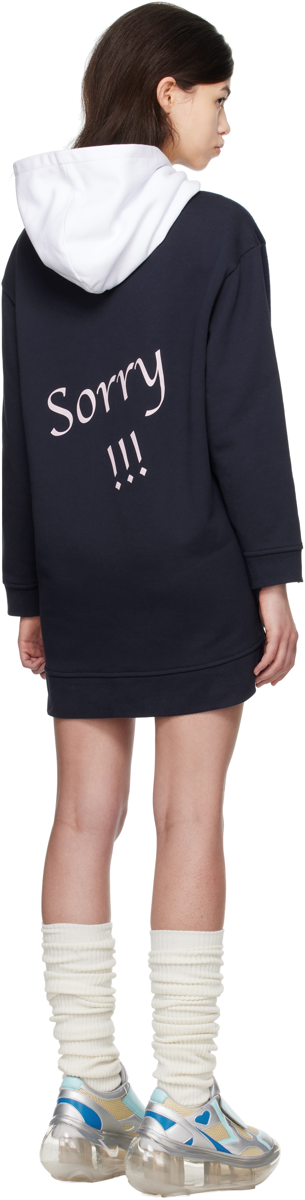 I'm Sorry by Petra Collins SSENSE Exclusive Navy & White JennyFax