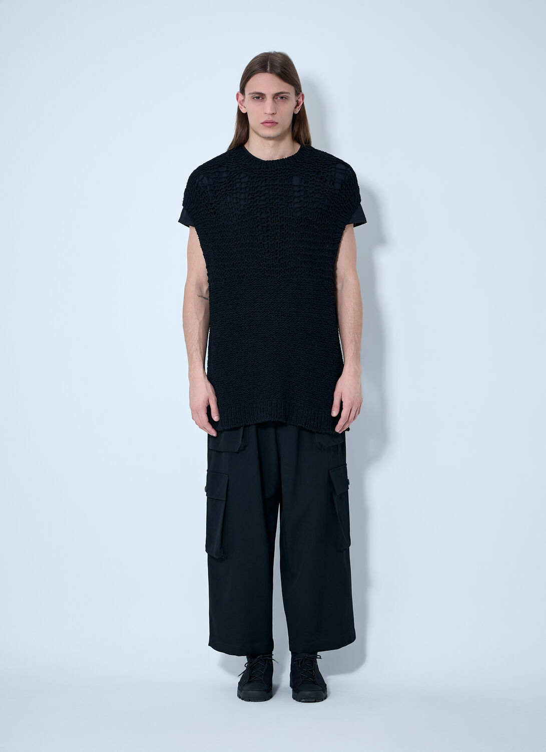 Yohji Yamamoto Open-Knit Vest