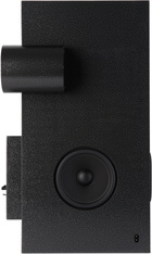 Transparent Black Brutalist Speaker