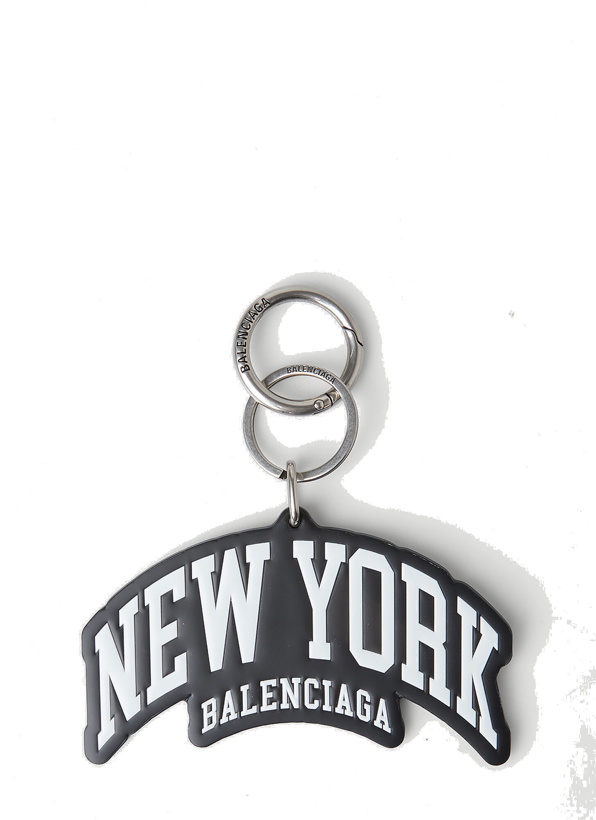 Photo: New York Logo Keychain in Black