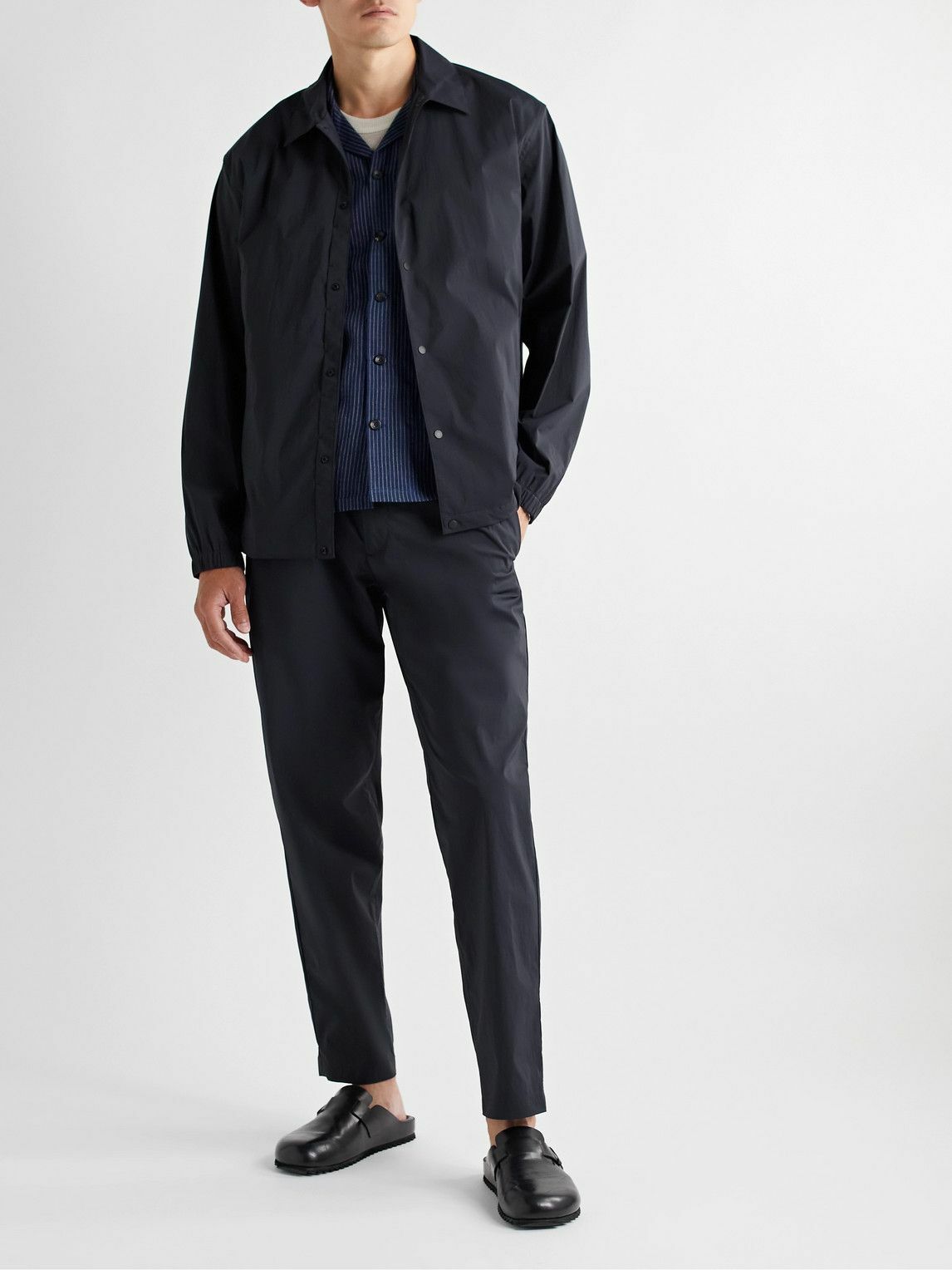 Theory - City Coach Stretch-Nylon Jacket - Blue Theory