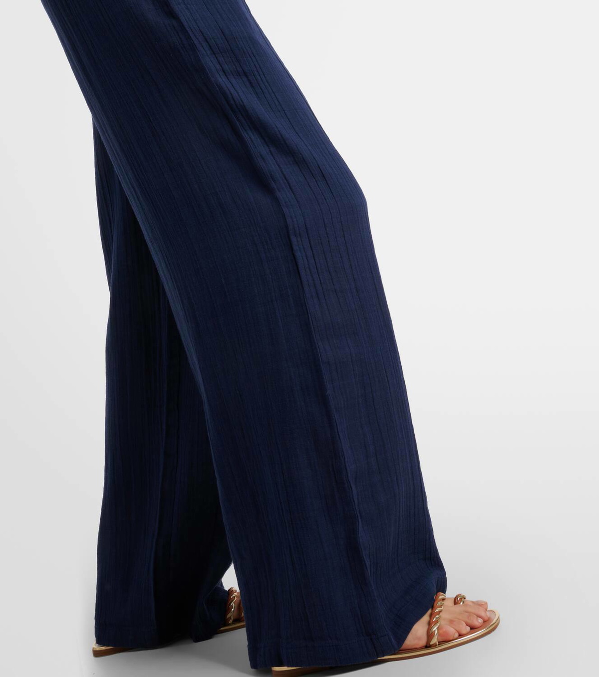 Melissa Odabash Strapless cotton jumpsuit