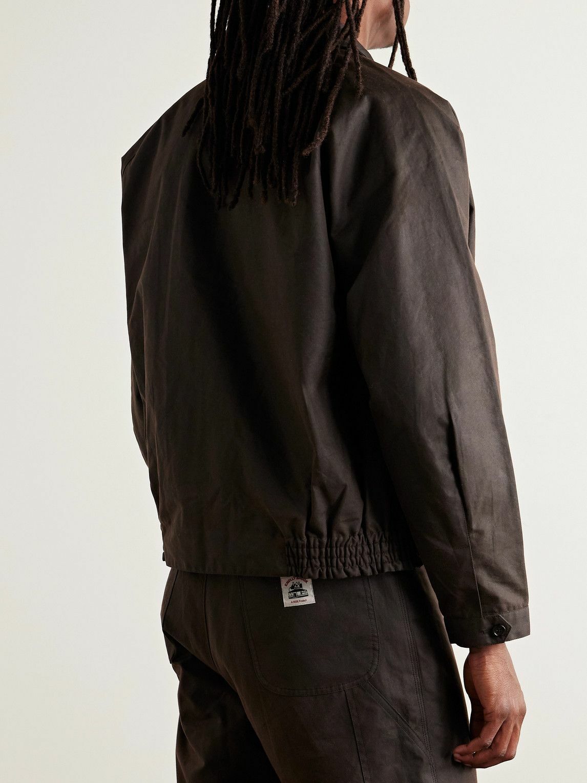 BODE - Waxed-Cotton Jacket - Brown
