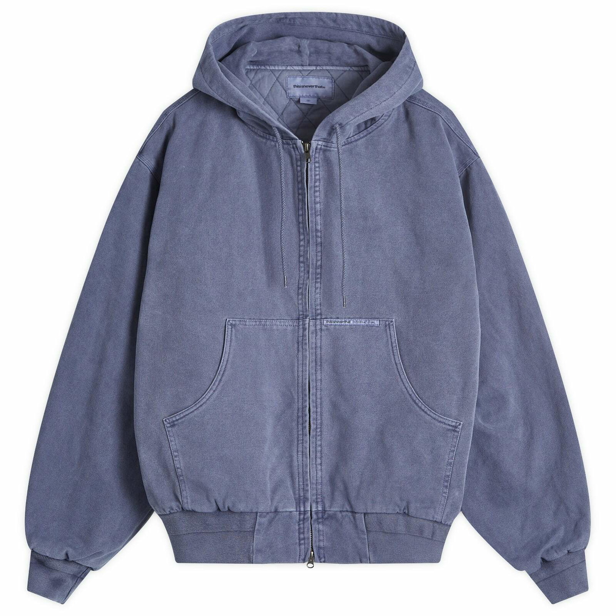 thisisneverthat® - Overdyed Hooded Jacket (Olive) – JUICESTORE