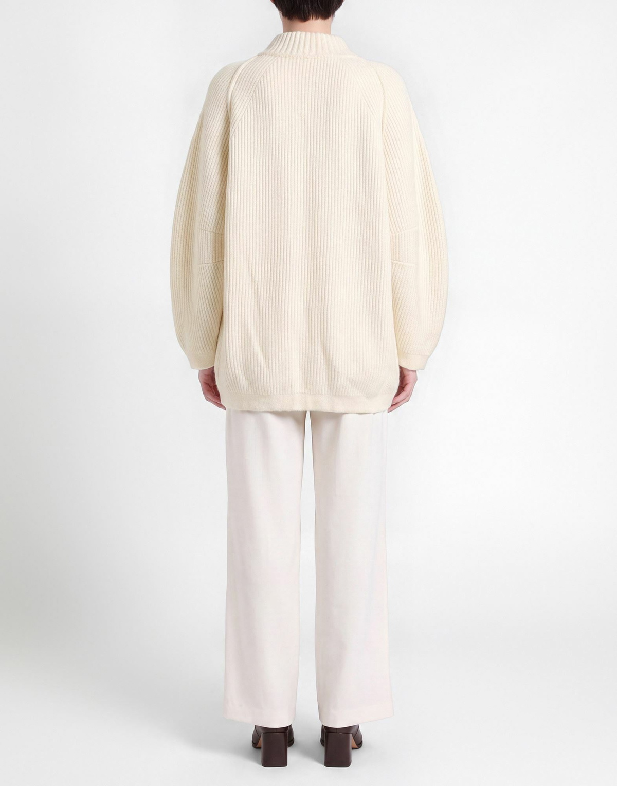 Free People Womens Sweater in Cream