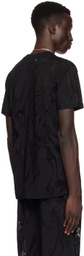 LGN Louis Gabriel Nouchi Black Marbled T-Shirt
