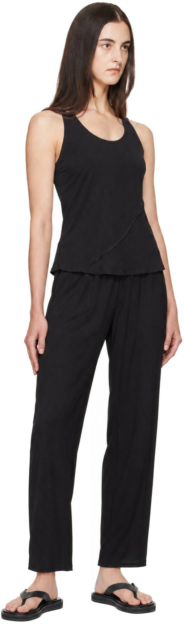 Baserange Black Stoa Trousers