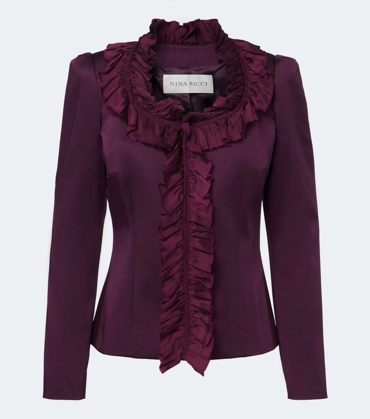 Nina Ricci Ruffled cady jacket