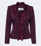 Nina Ricci Ruffled cady jacket