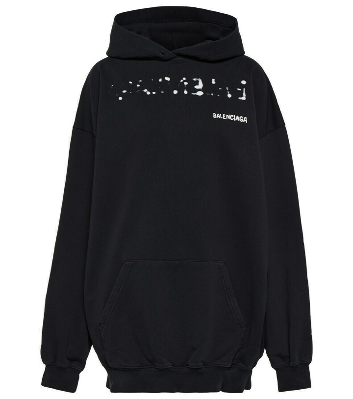 Photo: Balenciaga WFP cotton jersey hoodie