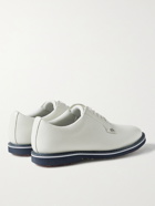 G/FORE - Gallivanter Pebble-Grain Leather Golf Shoes - White