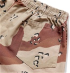 Gallery Dept. - Zuma Camouflage-Print Cotton-Blend Ripstop Shorts - Brown