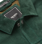 Todd Snyder - Dylan Suede Trucker Jacket - Green
