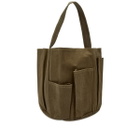 Ferm Living Bark Garden Bucket Bag in Olive