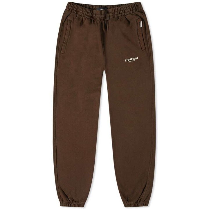 Photo: Represent Men's Owners Club Relaxed Fit Sweat Pant in Vintage Brown