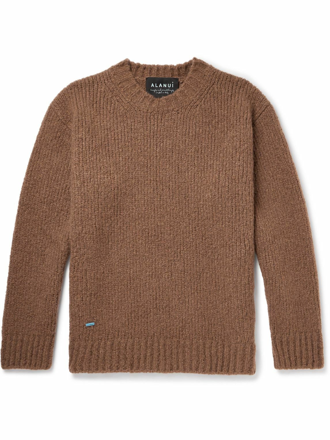 Alanui - A Finest Cashmere and Silk-Blend Sweater - Brown