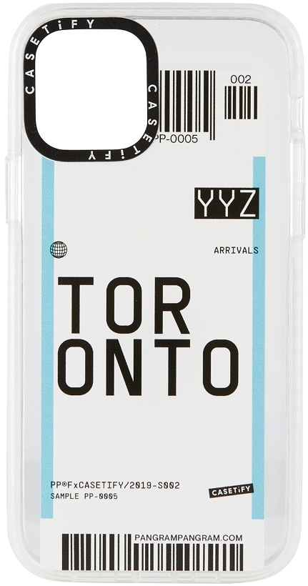 Photo: CASETiFY White Toronto YYZ iPhone 12/12 Pro Impact Case